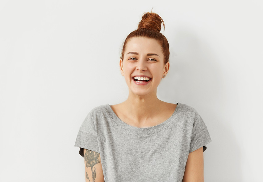 smiling young woman 